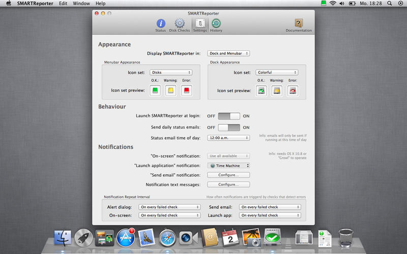 SMARTReporter 3.1.17 Mac 破解版 - 硬盘驱动器故障报警工具