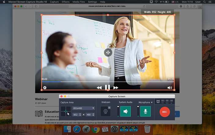 Screen Capture Studio 10.0.1 Mac 破解版 - 强大的屏幕录制编辑工具