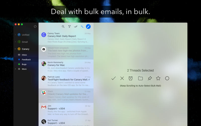 Canary Mail 2.12 Mac 破解版 - 优秀的邮件客户端