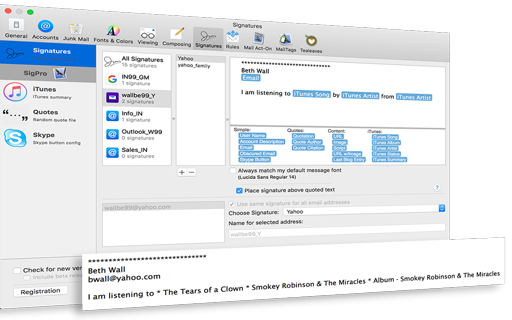 SigPro for Mac 2.1.4 注册版 - 邮件签名管理工具