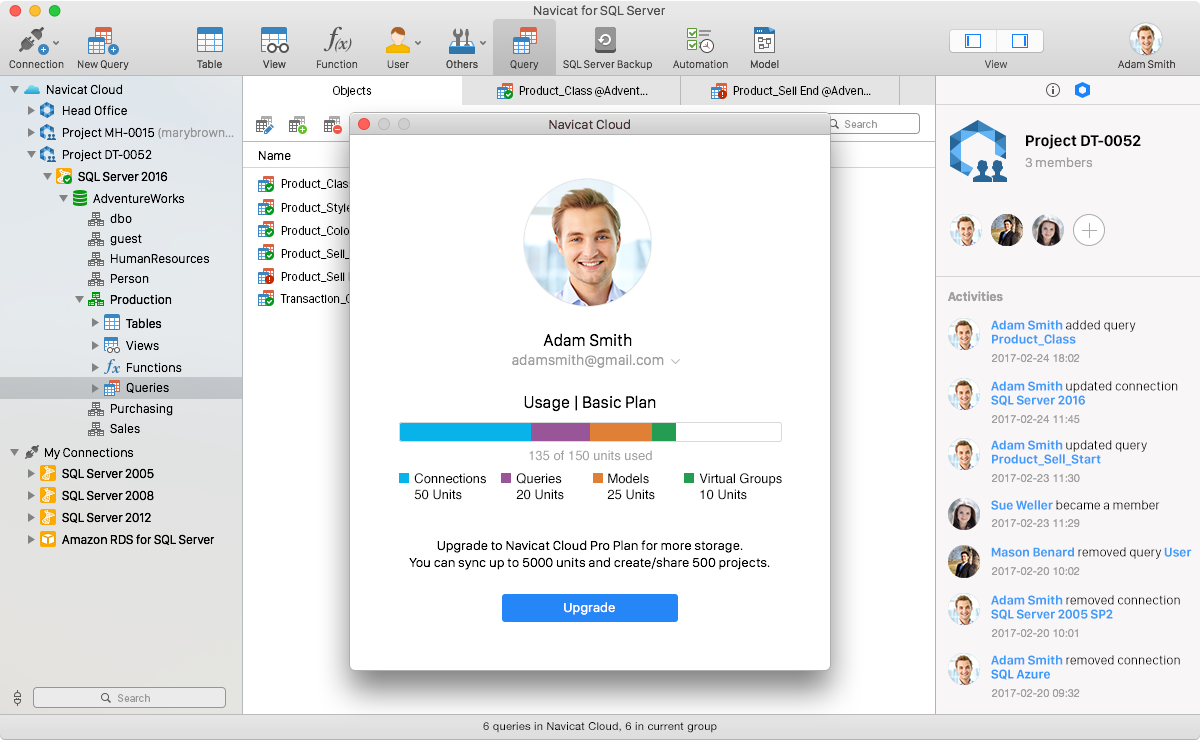 Navicat for SQL Server for Mac 12.0.25 破解版 - 数据管理库与开发工具
