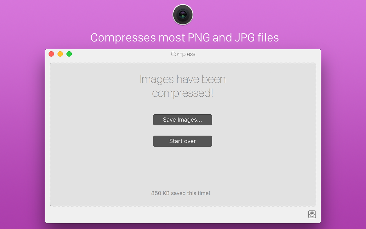 Compress for Mac 1.0.3 破解版 - 图片压缩工具