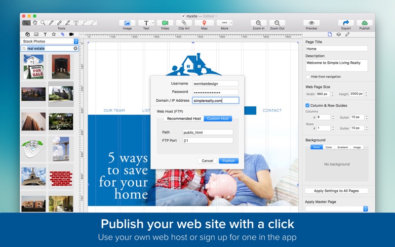 TurboWeb for Mac 1.1.9 注册版 - 网站设计工具