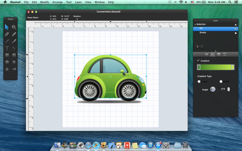Bluetail for Mac 2.3 破解版 - 优秀的矢量绘图工具