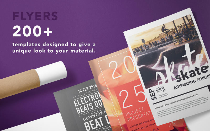 GN Flyers for Pages - Templates Bundle for Mac 1.4 激活版 - 精美的Pages模板合集