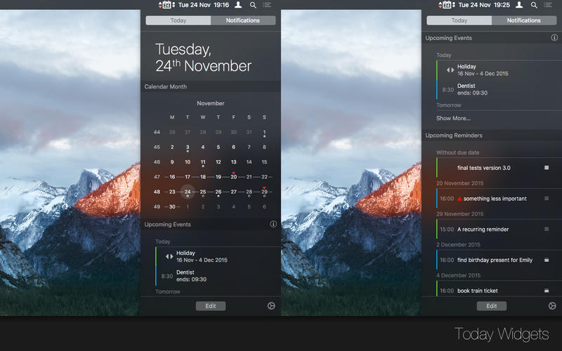 CalendarMenu for Mac 3.3.2 激活版 - Mac上精美的菜单栏日历