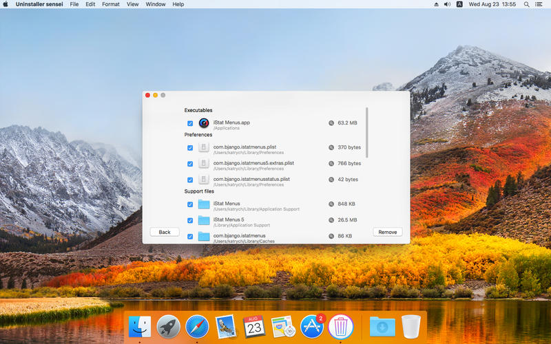 Uninstaller sensei for Mac 1.3.0 激活版 - 小巧程序卸载应用