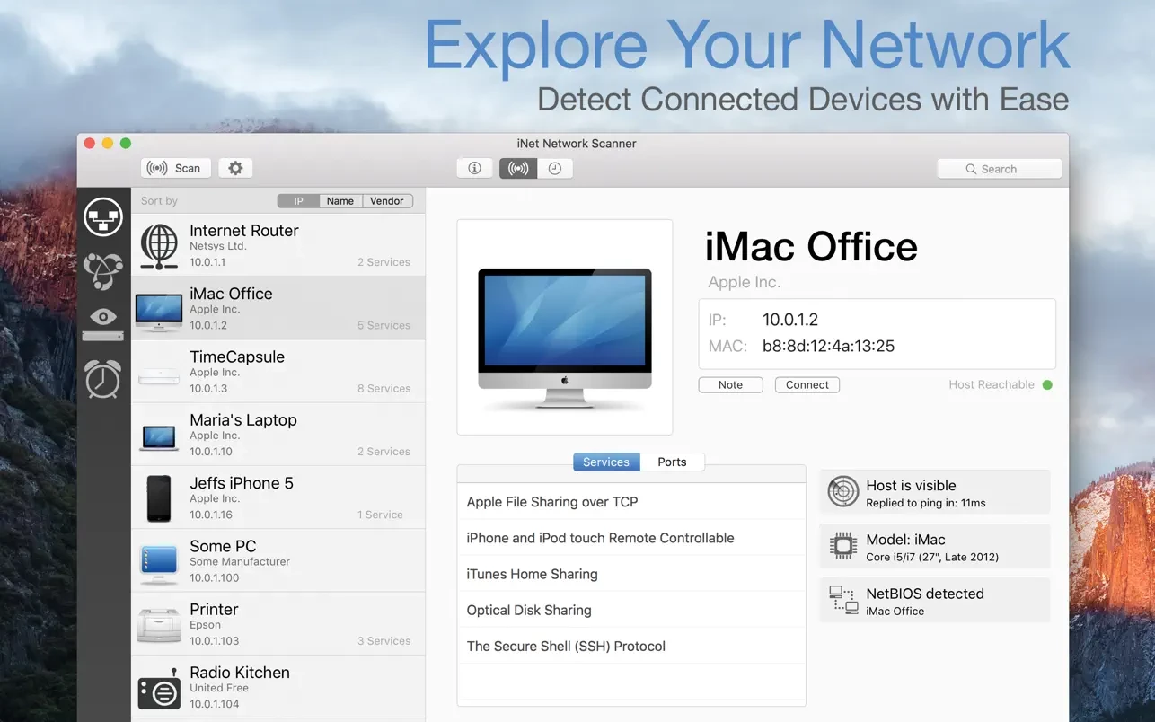 1656962991-4ecd70e1493c65b.webp iNet Network Scanner for Mac(网络扫描软件)v2.9.6中文版