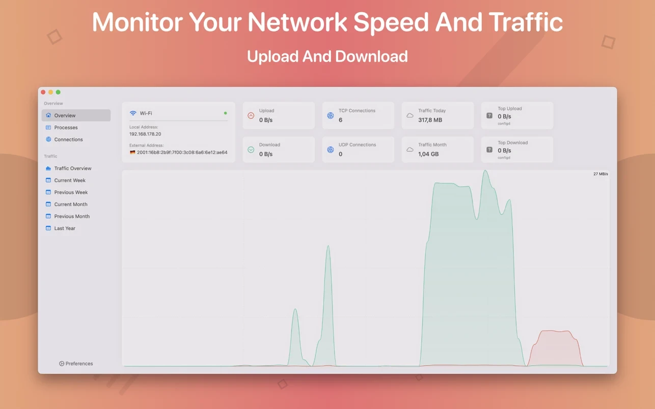 1657615257-3eda218474f0307.webp NetWorker Pro for Mac(网络网速信息工具)v8.5.3中文版