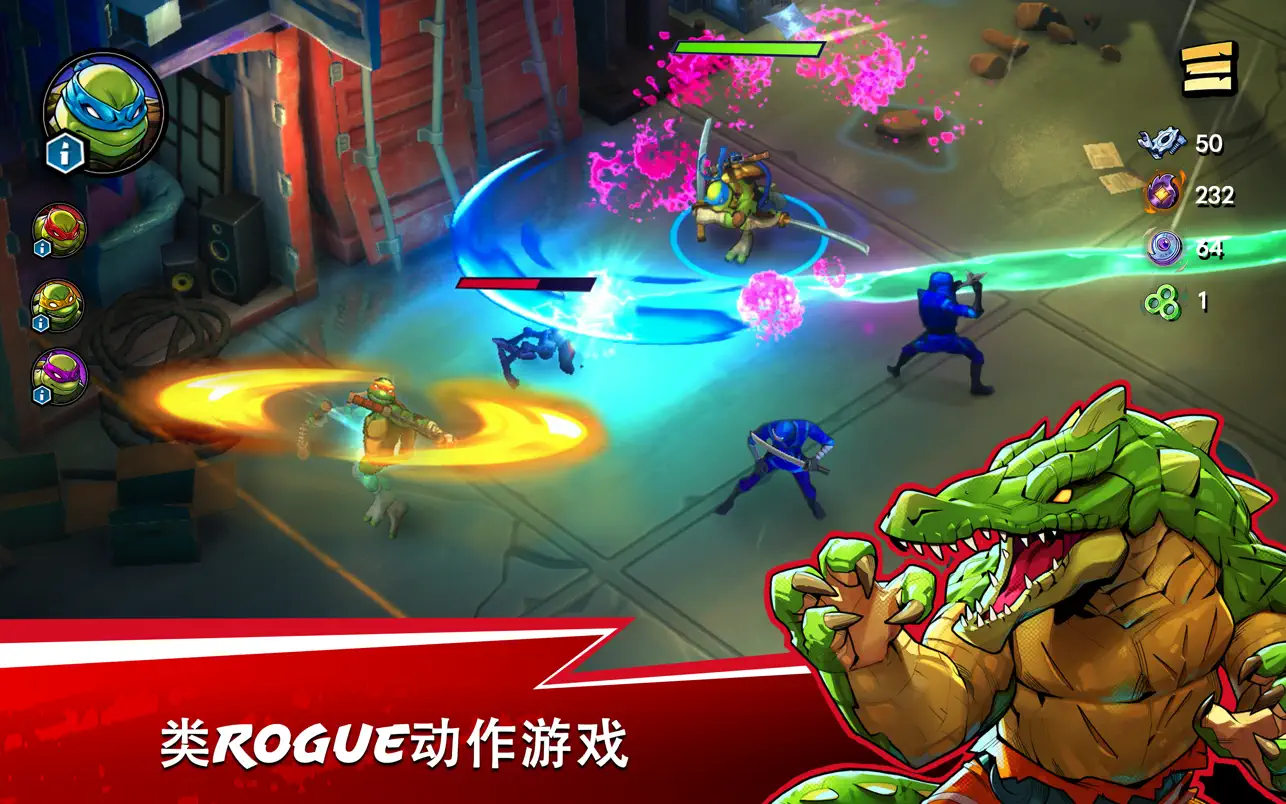 忍者神龟分裂命运 TMNT Splintered Fate for Mac 1.0.2 破解版 与恶势力对抗忍者神龟新战役!