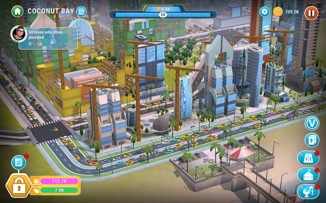 城市天际线:模拟建设游戏 Cityscapes: Sim Builder for Mac 1.0.3 中文破解版 建造最好的城市!