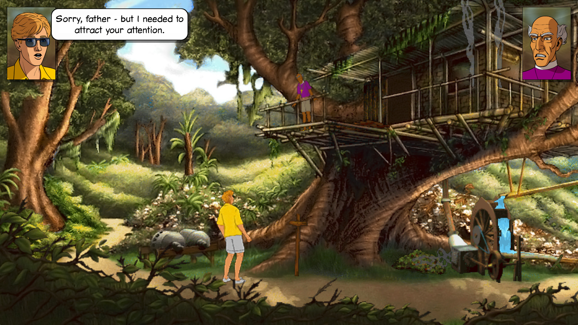 断剑2：迷雾谍影 重制版 Broken Sword 2 – the Smoking Mirror: Remastered 3.3.0 Mac 破解版 非常经典的一款美式冒险解谜大作