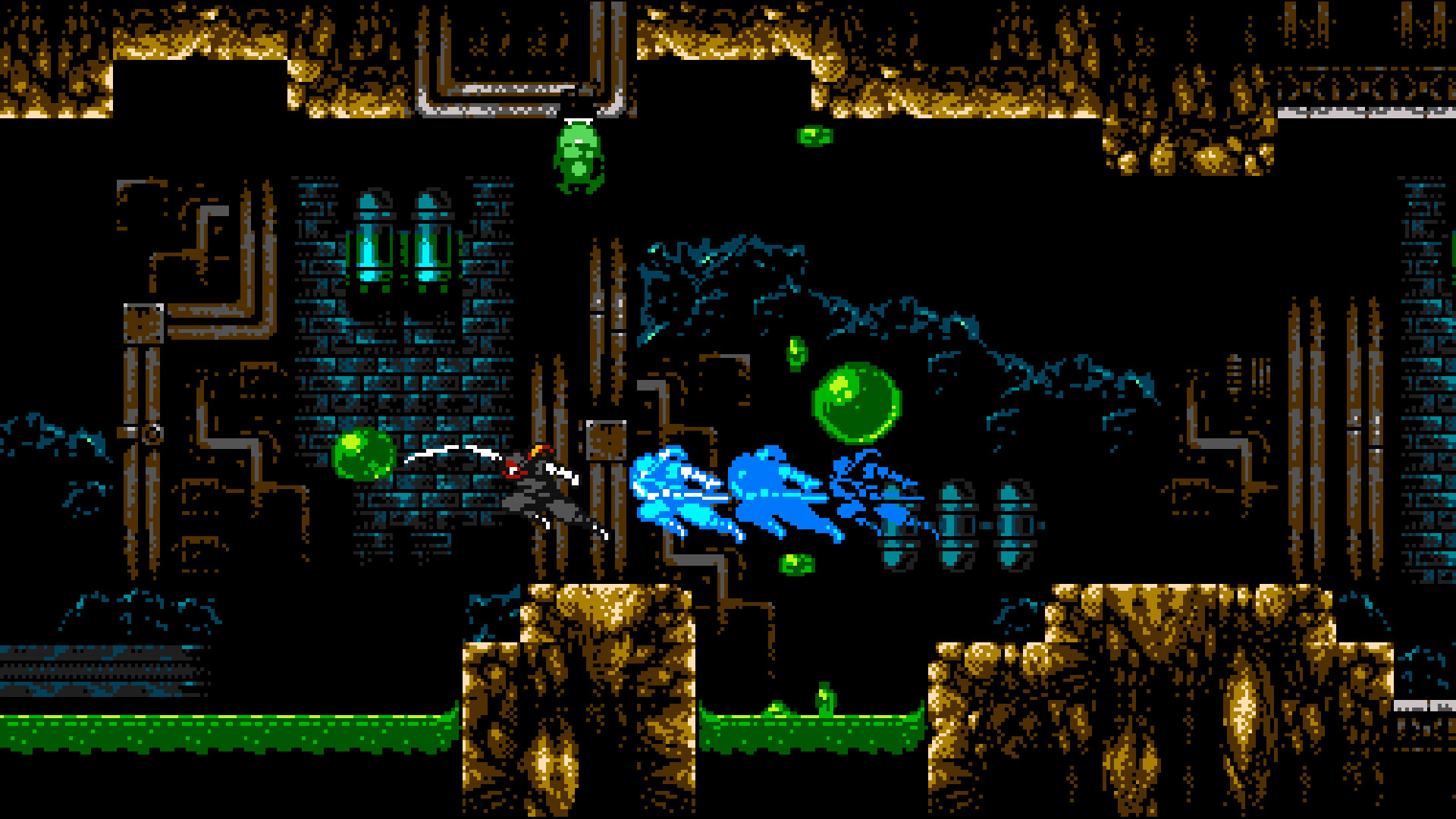 赛博暗影 Cyber Shadow 1.04 Mac 中文破解版 典型的忍者动作游戏