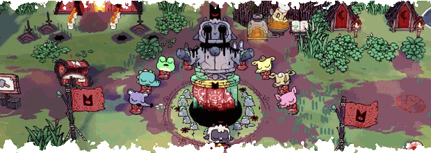 咩咩启示录 Cult of the Lamb 1.0.17 Mac 中文破解版 风格独特的动作类Rogue游戏