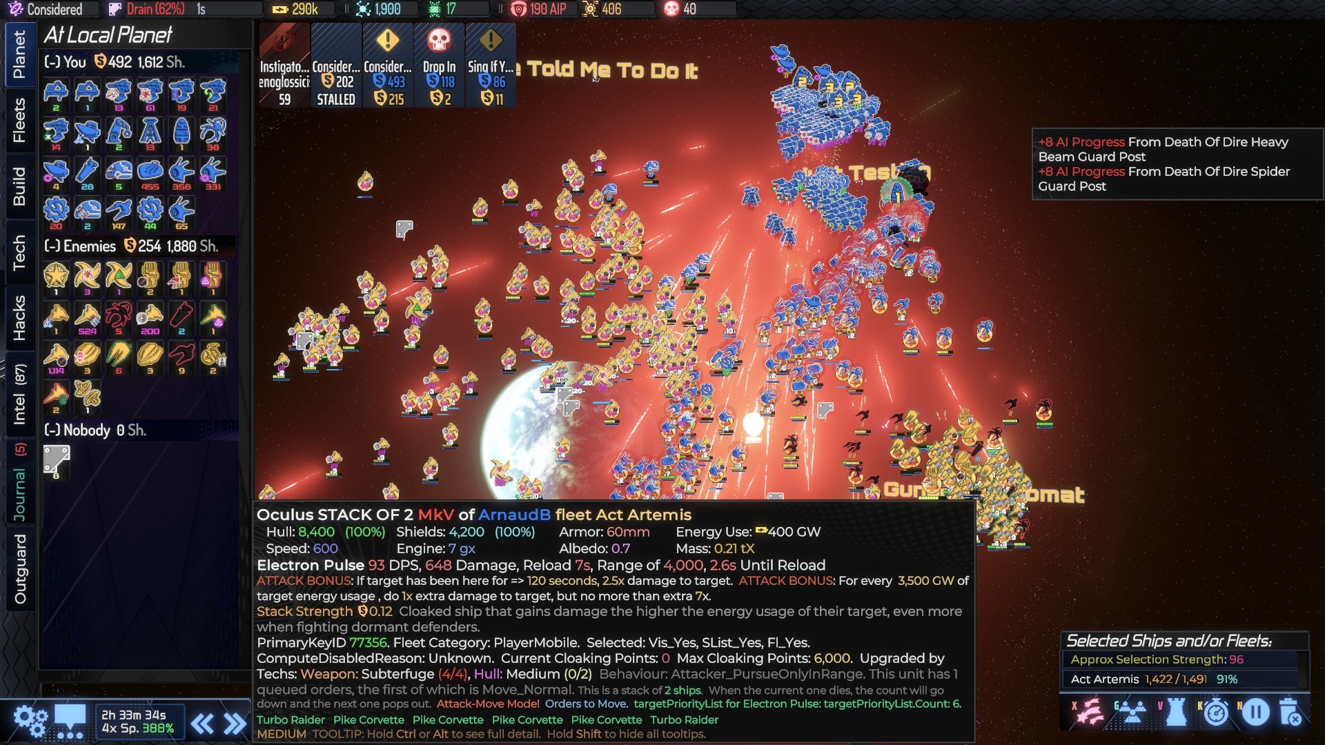 人工智能战争2 AI War 2 5.522 Mac 破解版 太空即时战略游戏