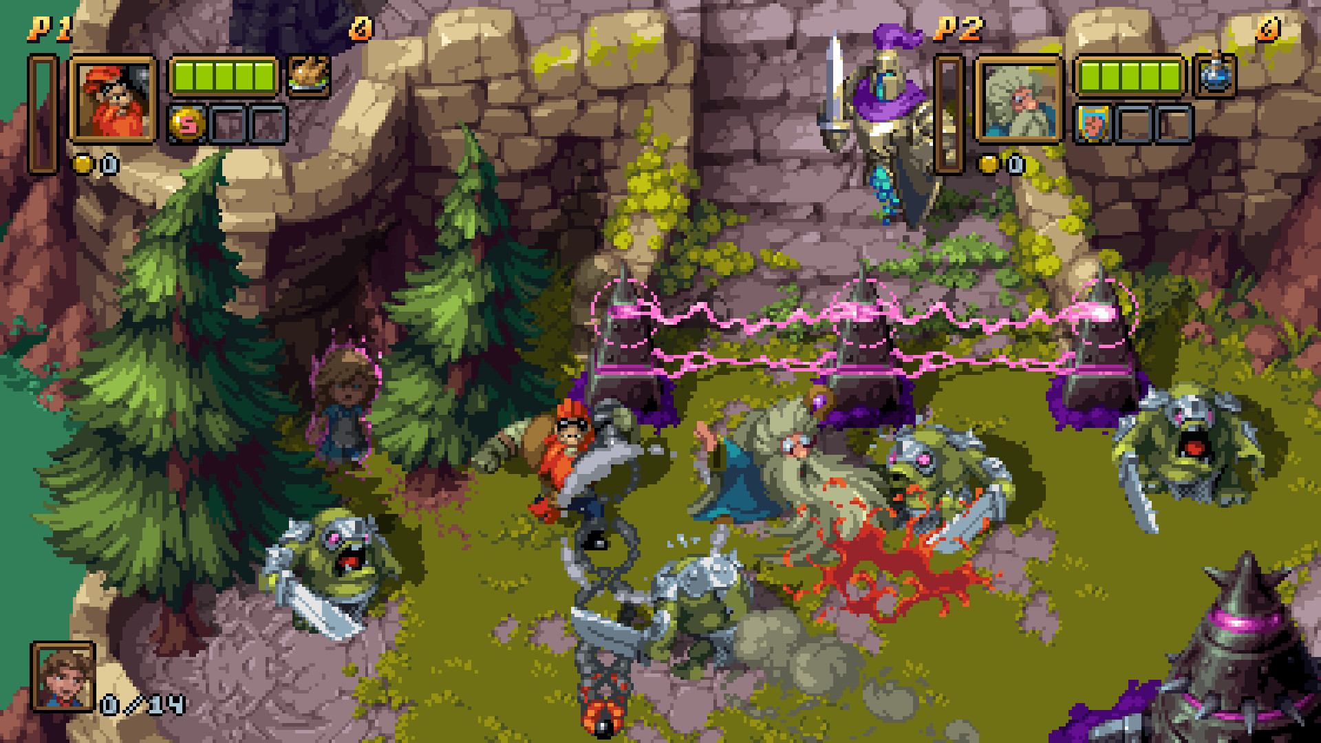 战斧 Battle Axe 1.0.1 Mac 中文破解版 浓浓复古街机味的动作冒险游戏