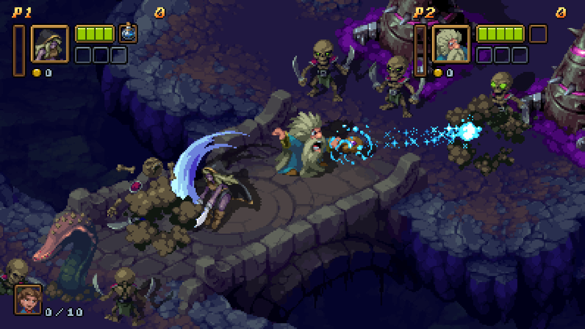 战斧 Battle Axe 1.0.1 Mac 中文破解版 浓浓复古街机味的动作冒险游戏