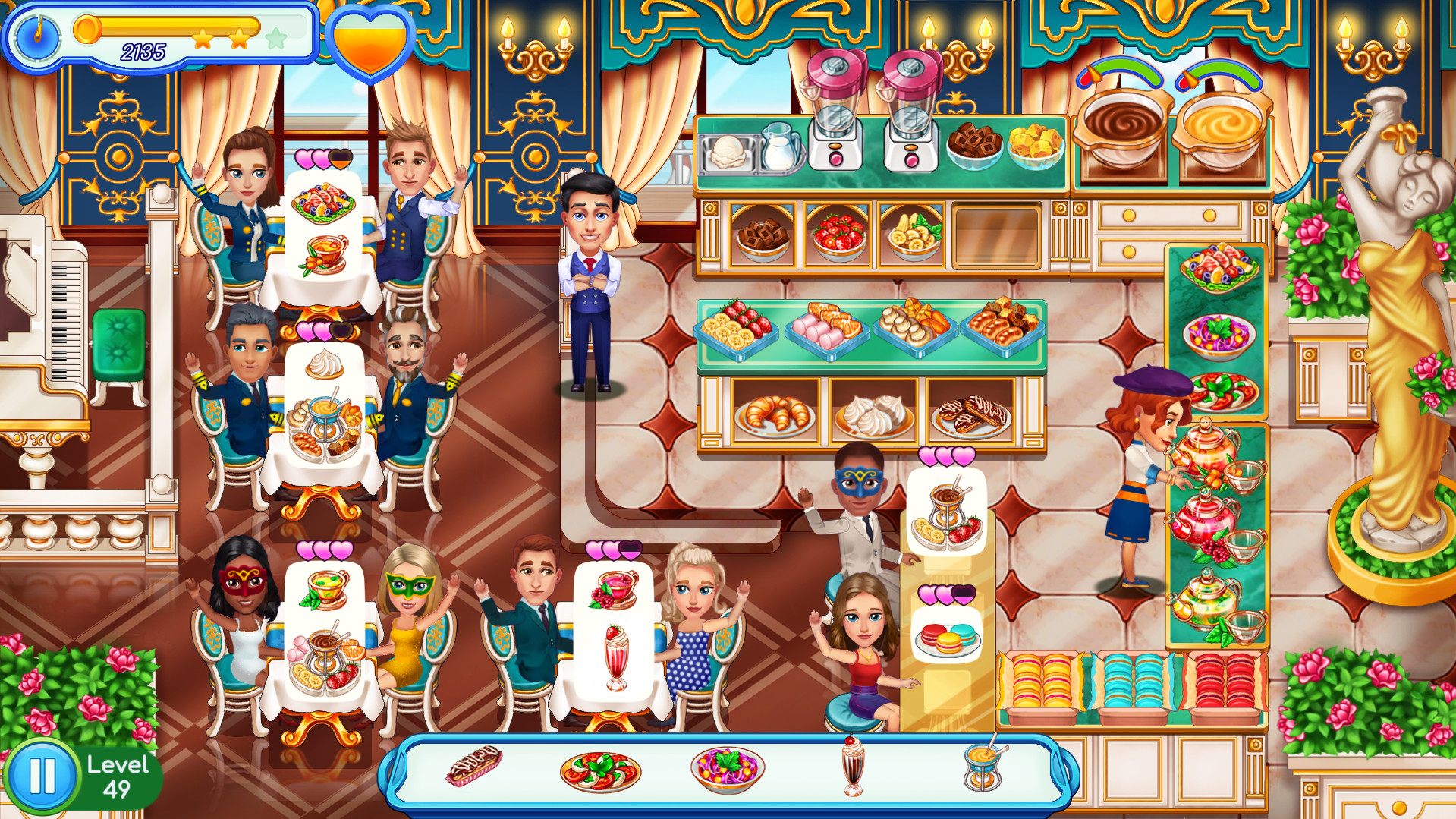 克莱尔的游轮餐厅:公海美食 Claire's Cruisin' Cafe: High Seas Cuisine 1.0 Mac 破解版