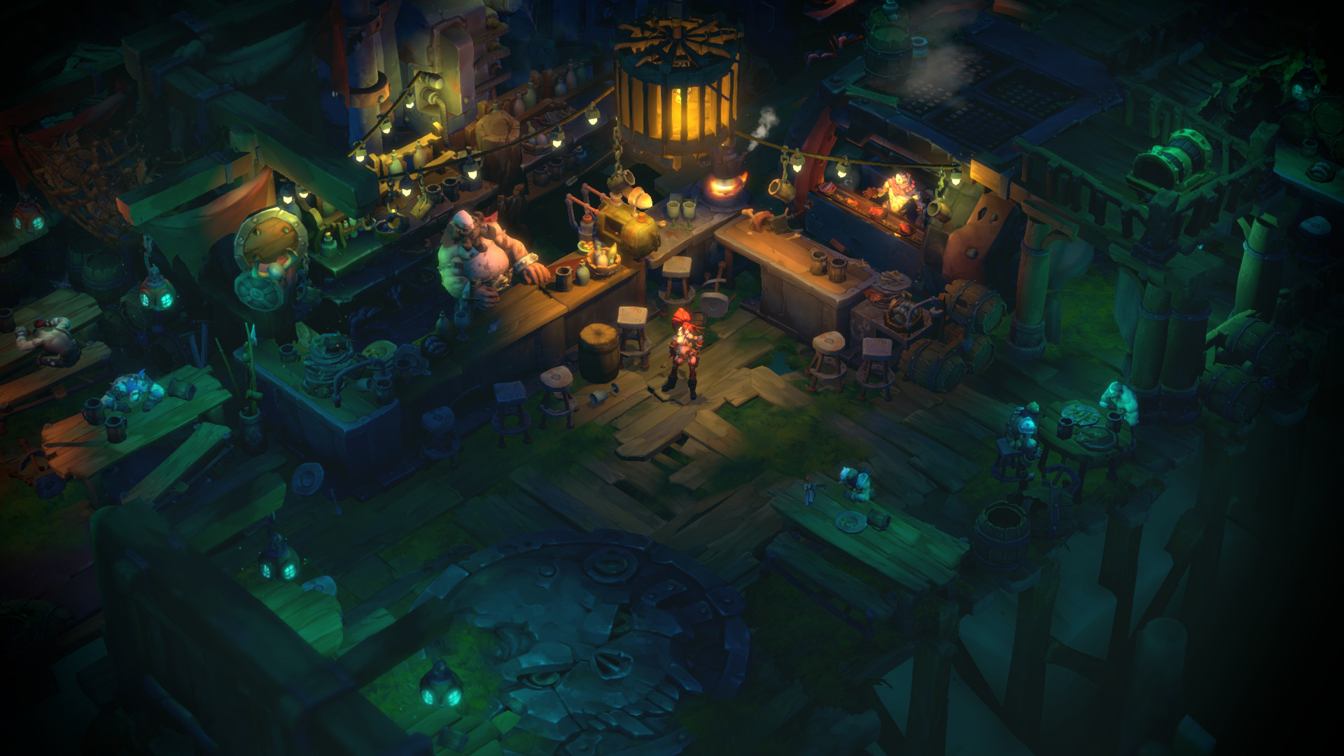 战神:夜袭 Battle Chasers:Nightwar Mac 破解版 回合制战斗的角色扮演游戏