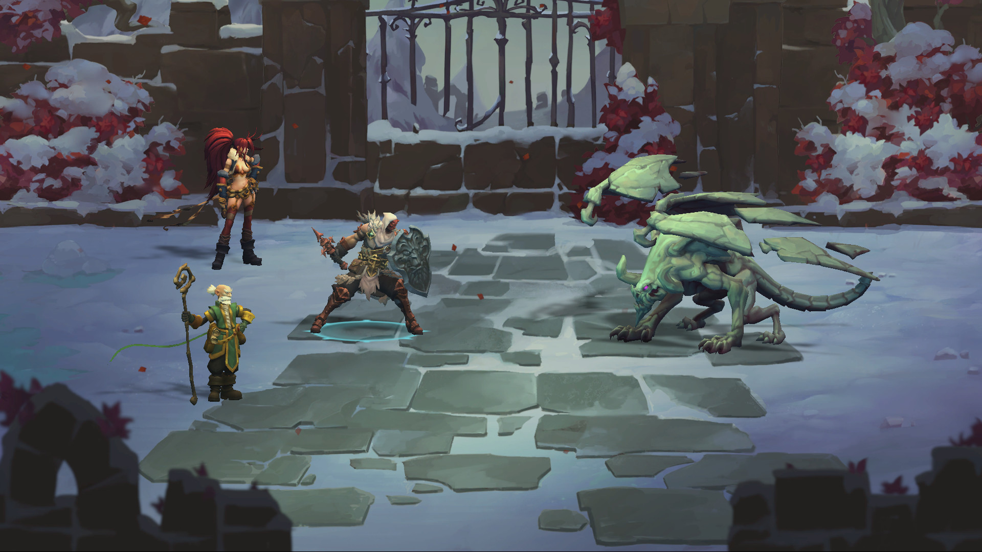 战神:夜袭 Battle Chasers:Nightwar Mac 破解版 回合制战斗的角色扮演游戏