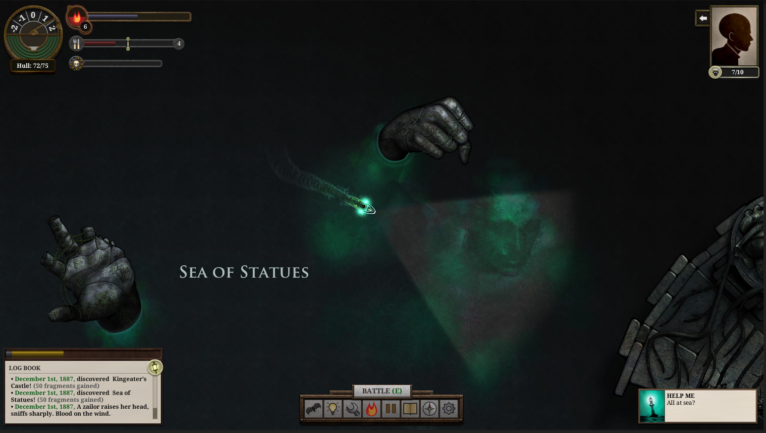 无光之海 SUNLESS SEA 2.2.7.3165(a) Mac 破解版 深海类角色扮演游戏