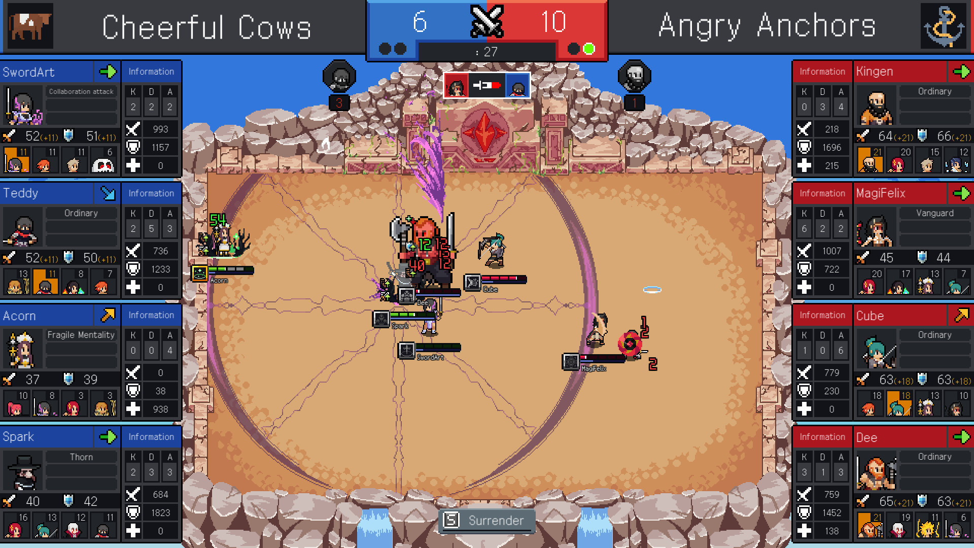 团战经理 Teamfight Manager 1.4.4 Mac 中文破解版 萌酷像素大团战