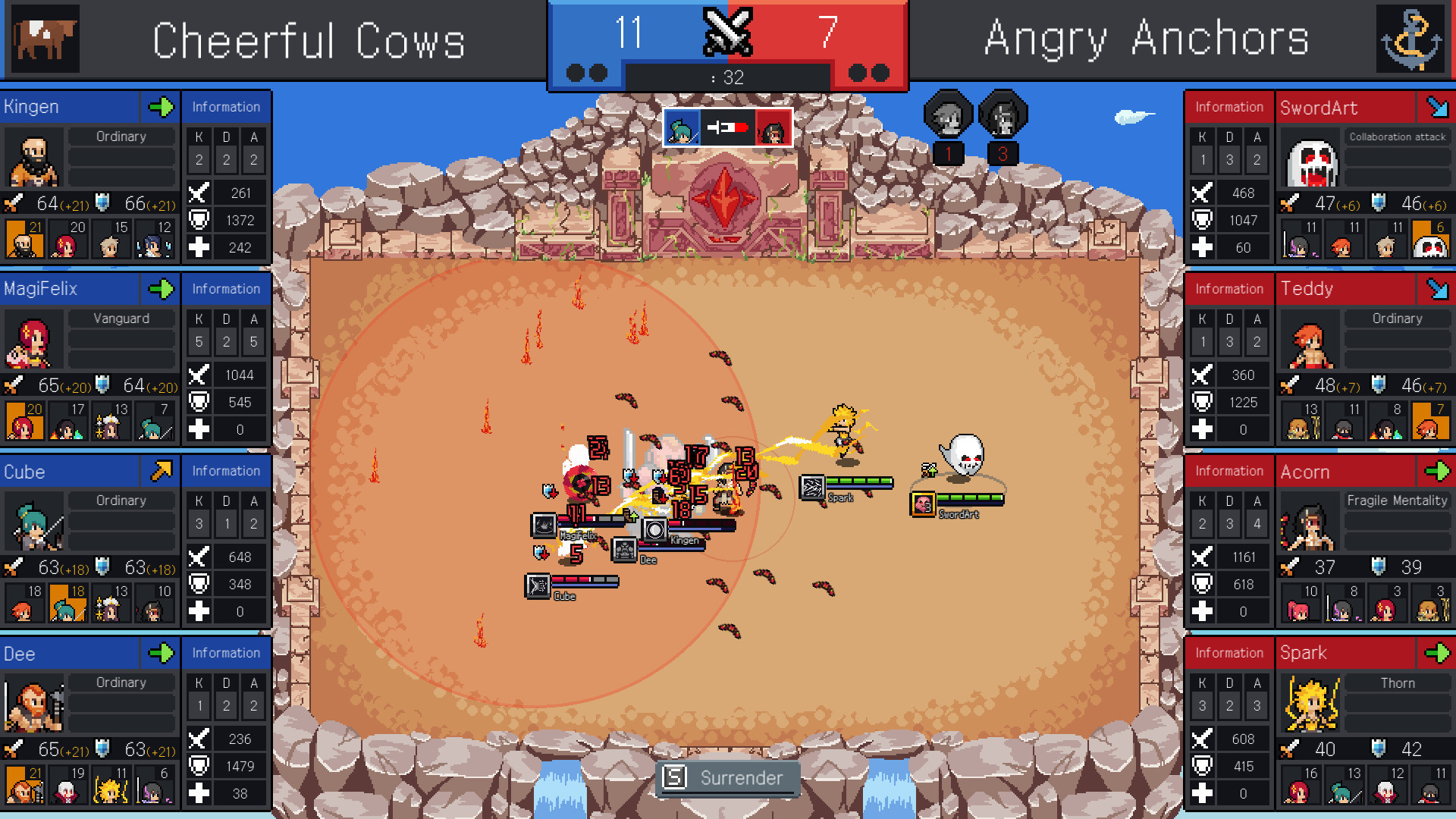 团战经理 Teamfight Manager 1.4.4 Mac 中文破解版 萌酷像素大团战
