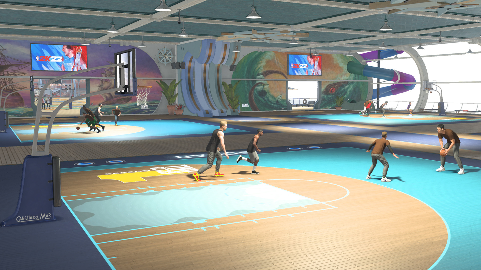 NBA 2K22 1.6.0 Mac 破解版 篮球主题的体育竞技游戏