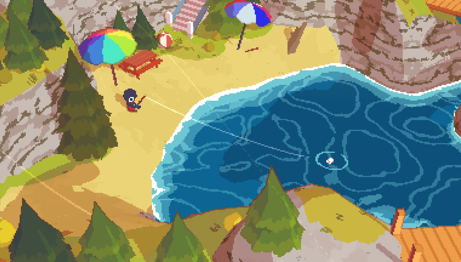 短途旅行 A short hike 1.9 Mac 破解版 独立冒险游戏