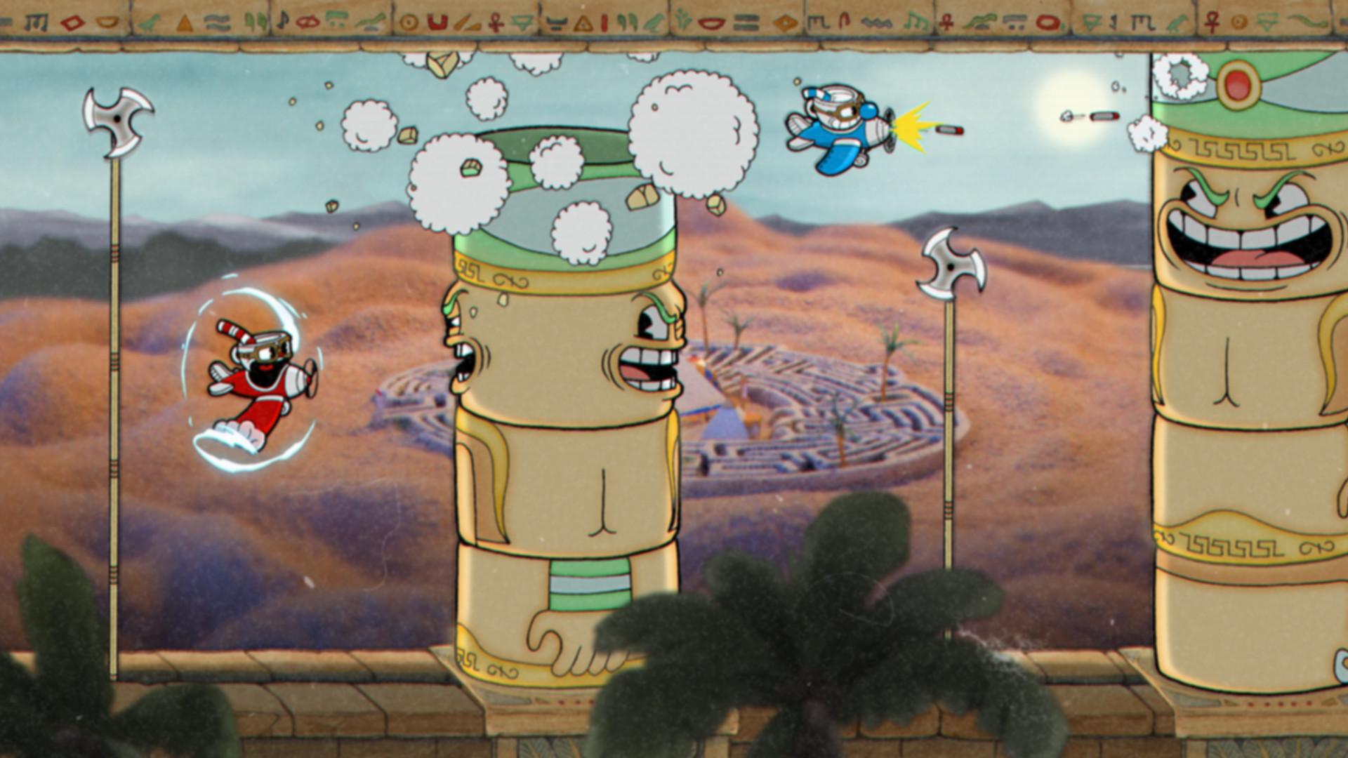 茶杯头 Cuphead 1.3.2 Mac 破解版 经典横版卷轴类射击游戏
