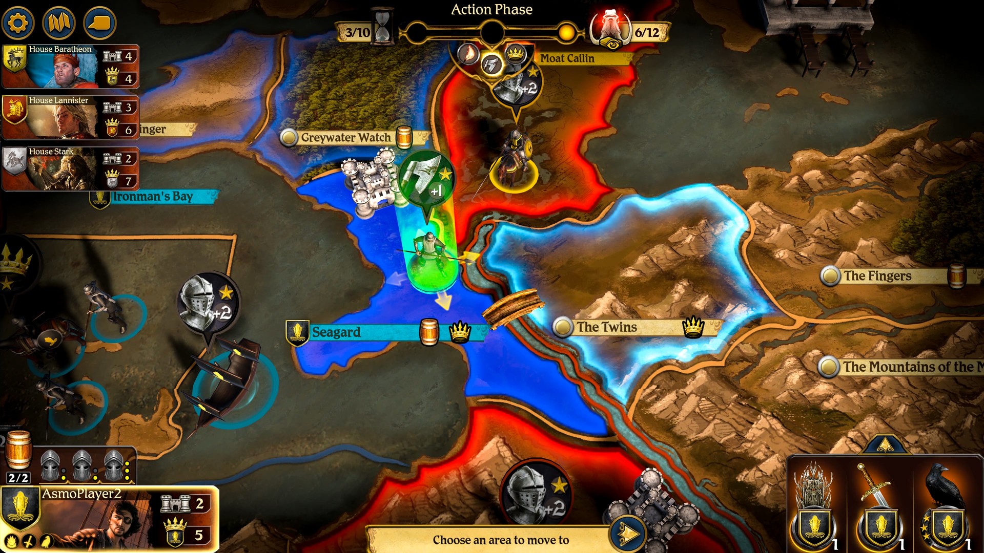权力的游戏:桌游 A Game of Thrones: The Board Game 1.0.1.1330 Mac 破解版 最受欢迎的权游桌游之一改编