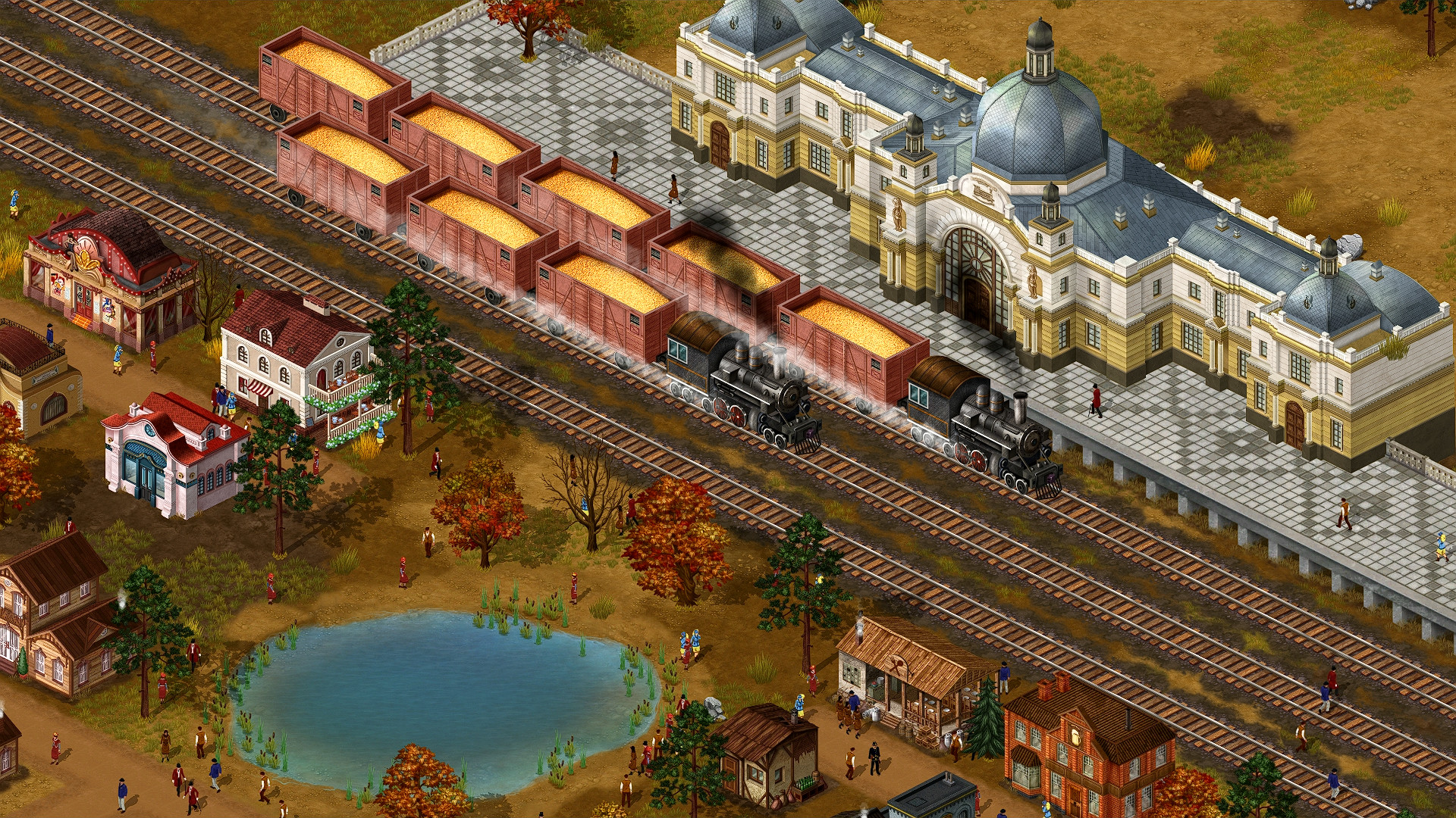 资本论:革命的火花 Kapital:Sparks of Revolution 1.02 Mac 破解版 聚焦社会管理的沙盒城市建造游戏。