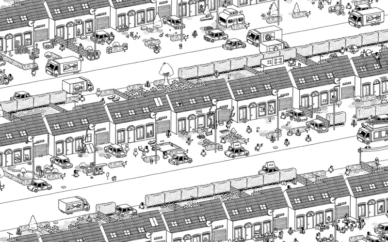 Hidden Folks 1.6.4 Mac 破解版 找茬类小游戏隐藏的人