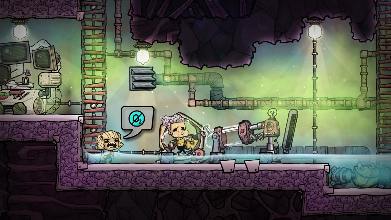 缺氧 Oxygen Not Included 1.0 Mac 破解版 太空殖民模拟生存游戏