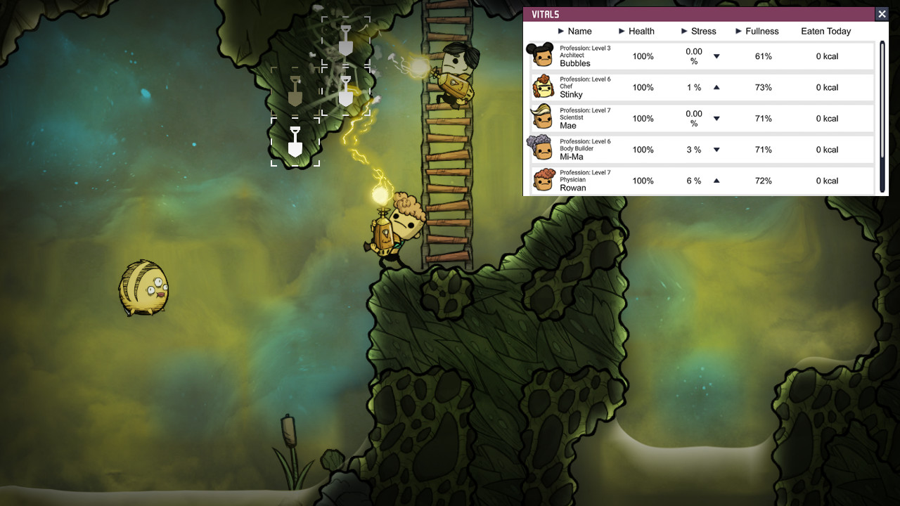 缺氧 Oxygen Not Included 1.0 Mac 破解版 太空殖民模拟生存游戏