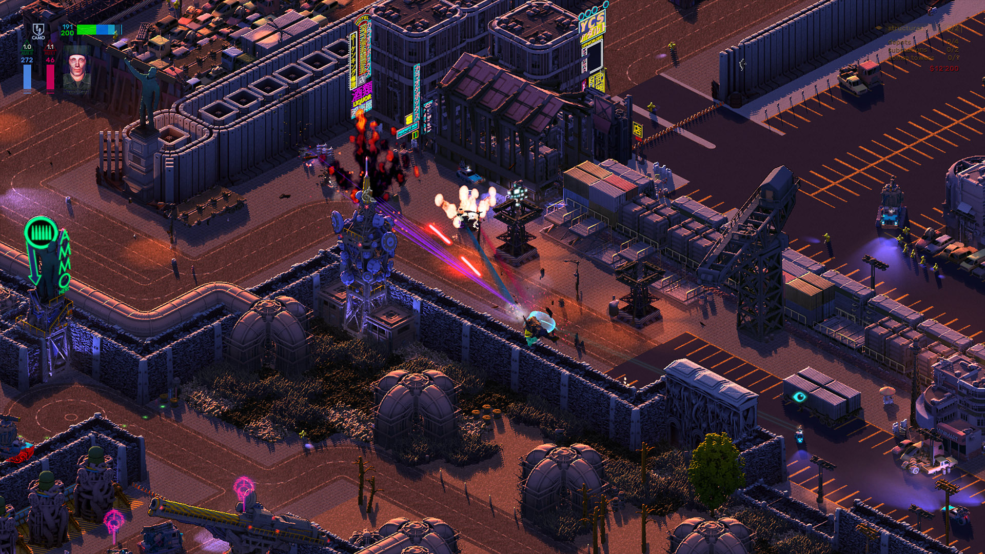 战团:装甲版 Brigador: Up-Armored Edition 1.64 Mac 破解版 复古风机甲射击游戏