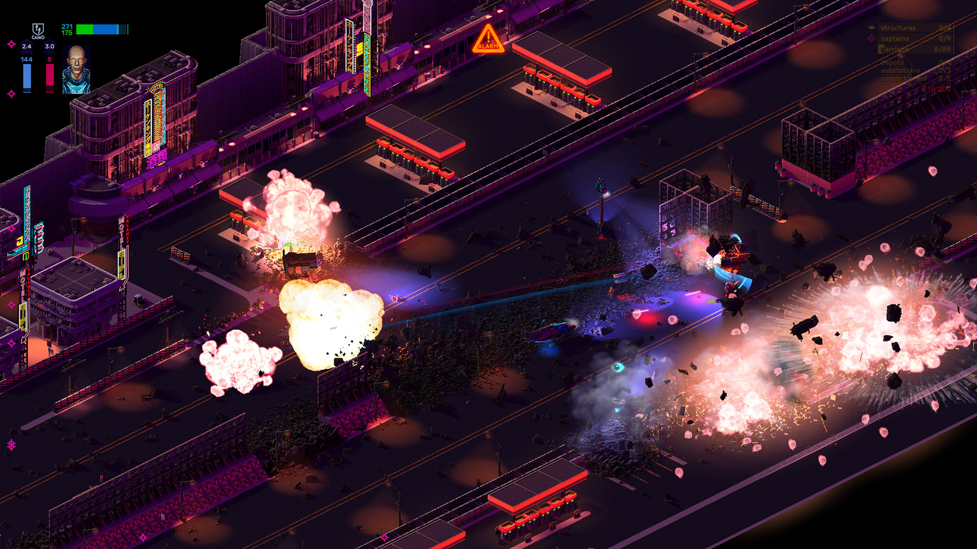 战团:装甲版 Brigador: Up-Armored Edition 1.64 Mac 破解版 复古风机甲射击游戏