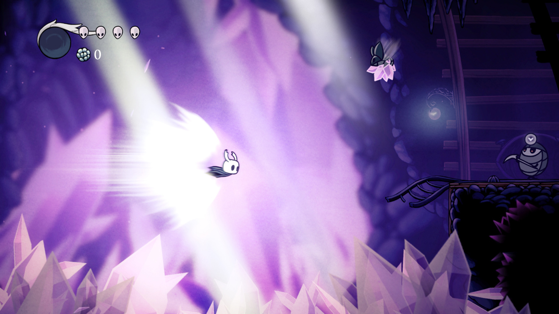 空洞骑士 Hollow Knight Lifeblood 1.5.78 Mac 破解版 用你的勇气征服深邃的王国