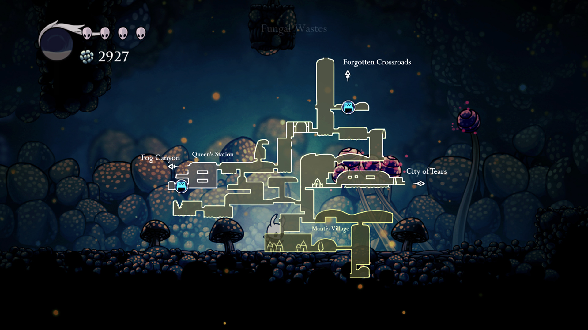 空洞骑士 Hollow Knight Lifeblood 1.5.78 Mac 破解版 用你的勇气征服深邃的王国