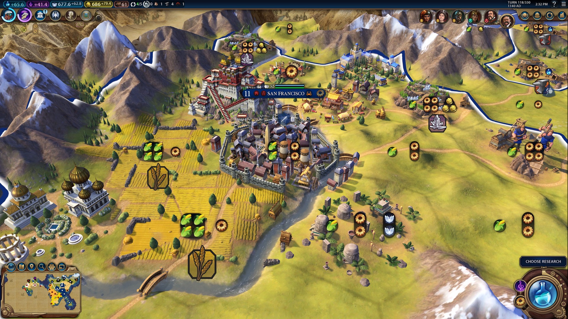 Sid Meier’s Civilization® VI for Mac 1.3.13 中文破解版 文明6 策略游戏