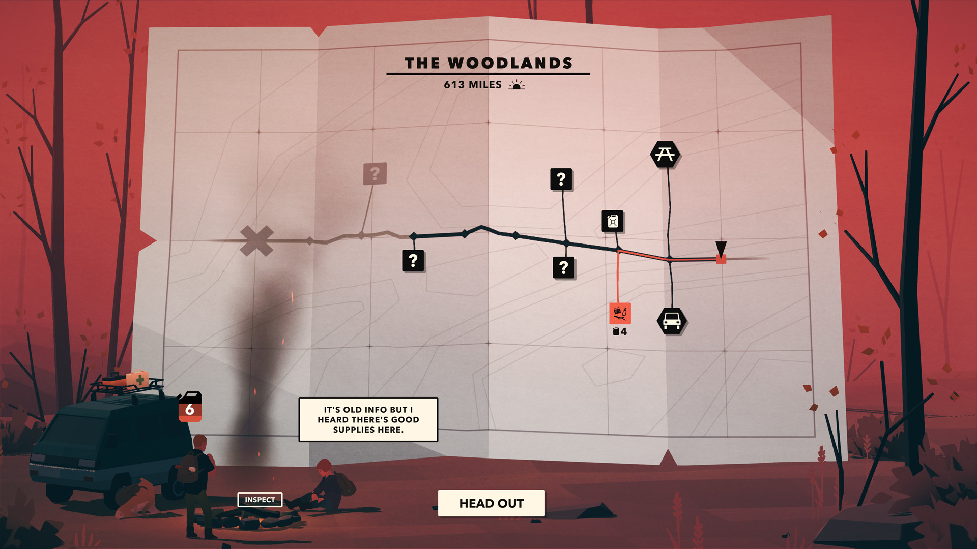 末日之旅 Overland 849 Mac 中文破解版 风格独特的策略生存类游戏
