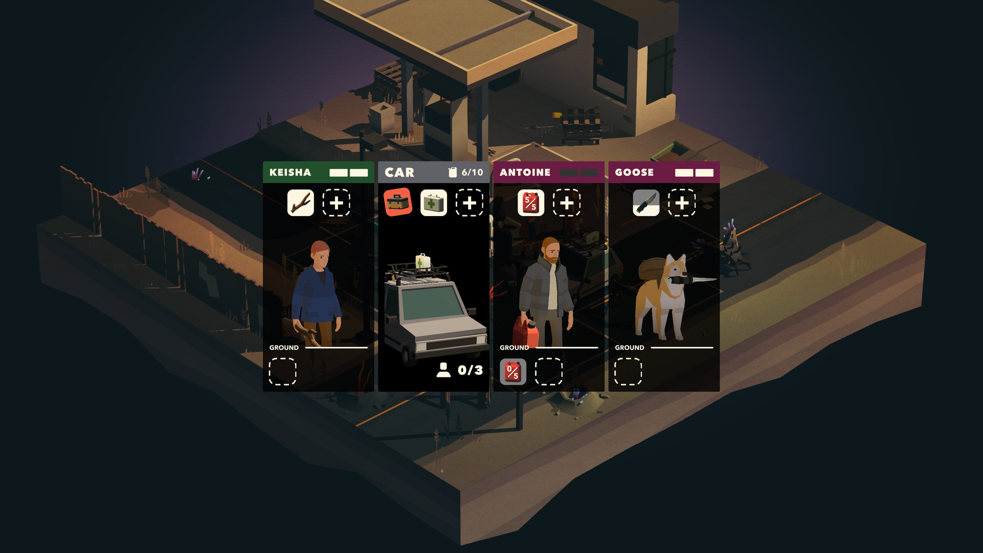 末日之旅 Overland 849 Mac 中文破解版 风格独特的策略生存类游戏