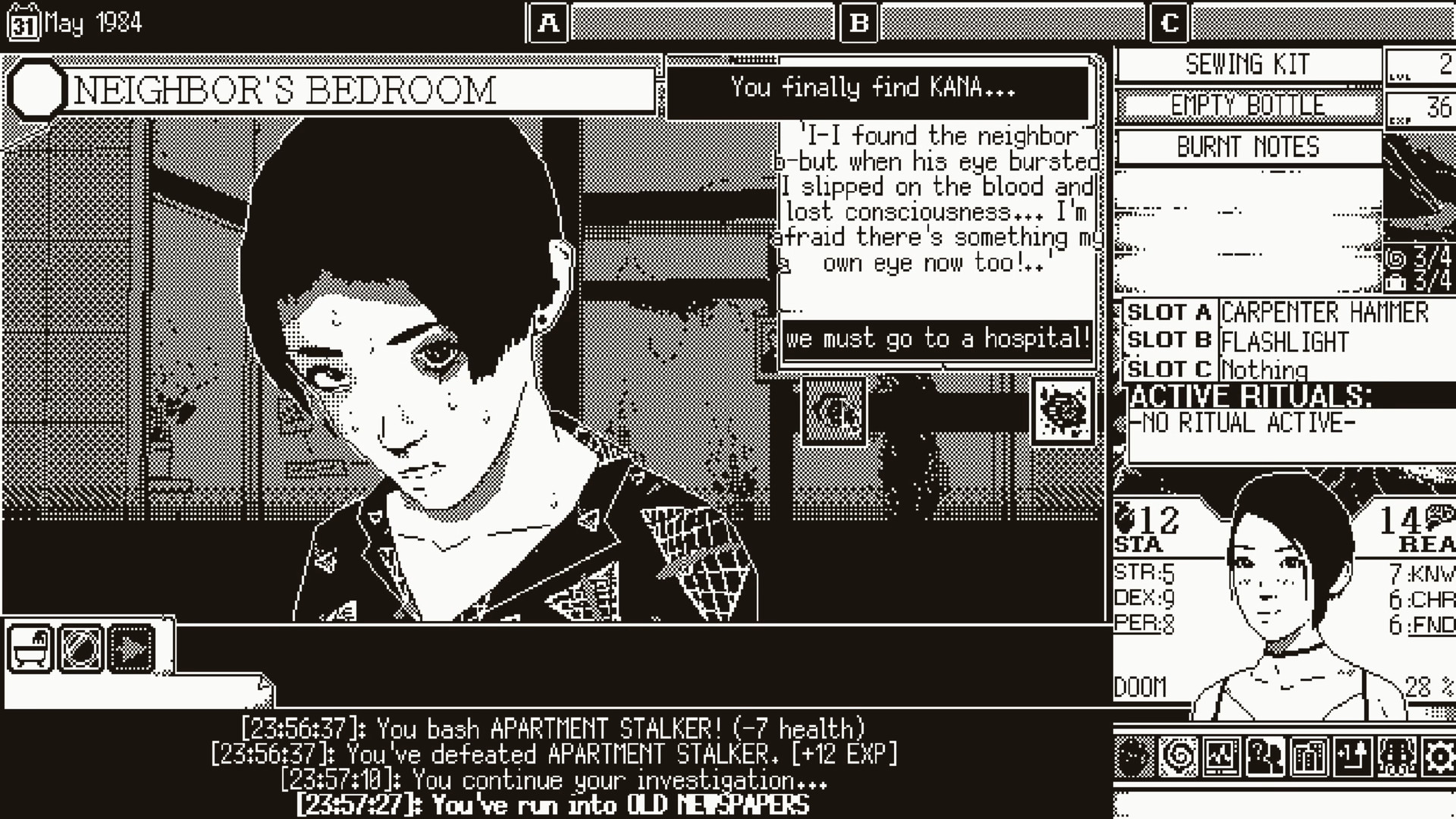 World Of Horror 0.9.15 Mac 破解版 恐怖的世界