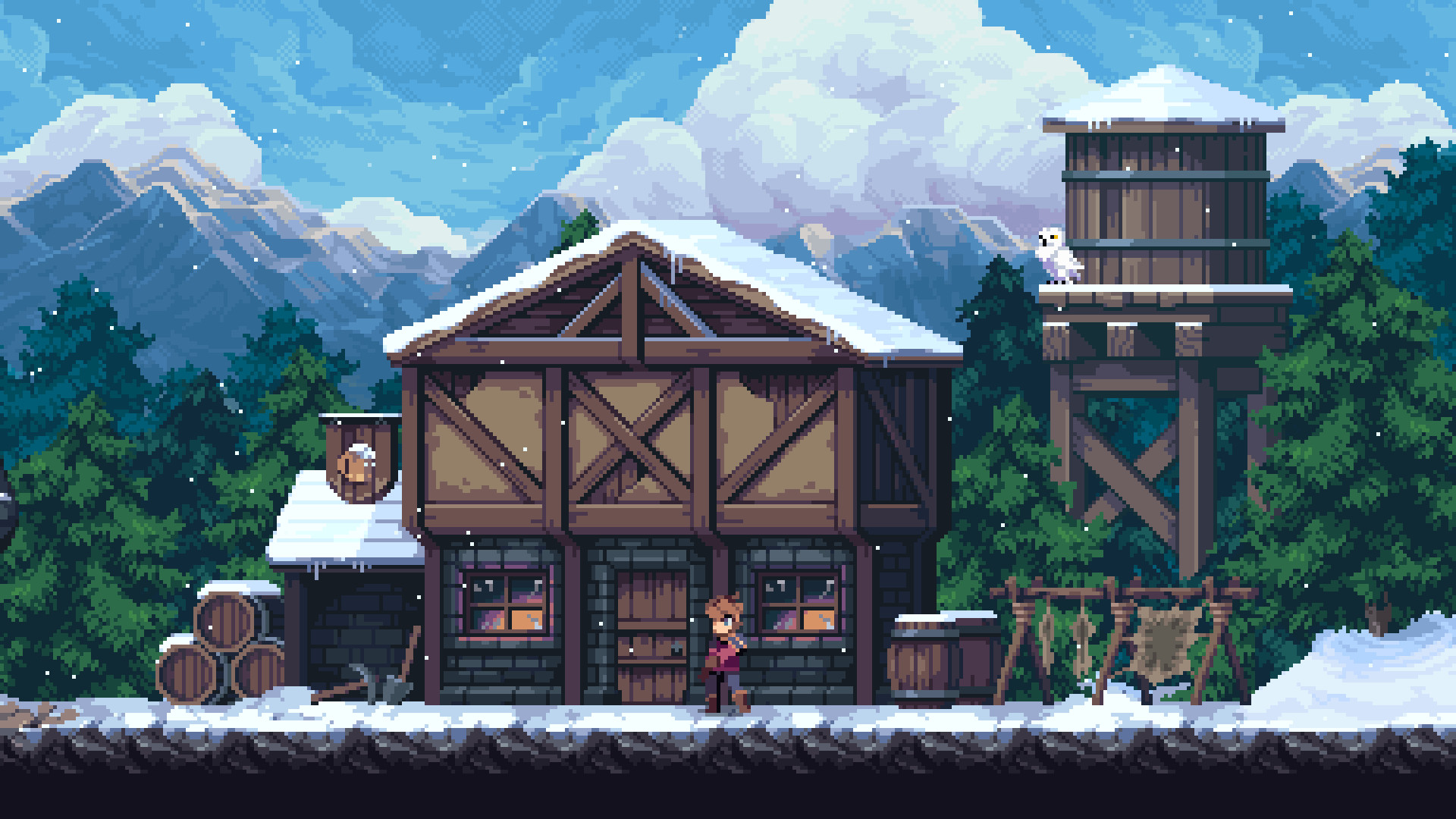 深渊矿坑 Chasm 1.077b Mac 破解版 横版动作冒险游戏