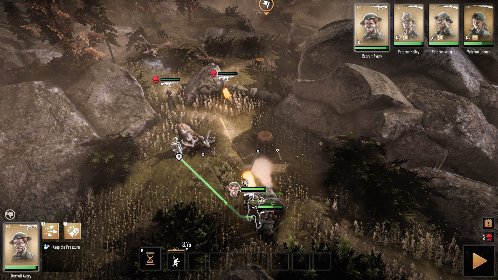 断线 Broken Lines 1.0.3.5 Mac 破解版 二战题材战术RPG游戏