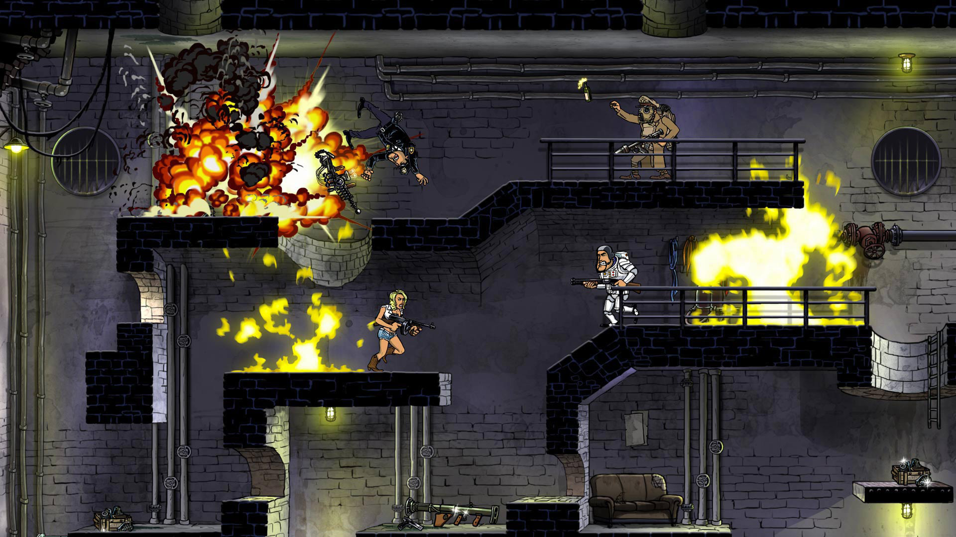 Guns Gore and Cannoli 2 for Mac 1.0.1 破解版 - 枪，血，意大利黑手党2
