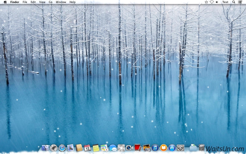 Let It Snow for Mac 1.4 激活版 – 给你的桌面下场雪