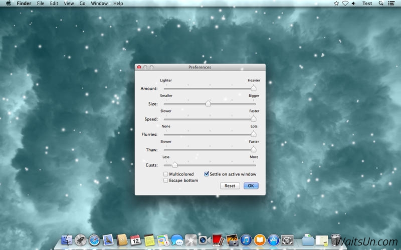 Let It Snow for Mac 1.4 激活版 – 给你的桌面下场雪