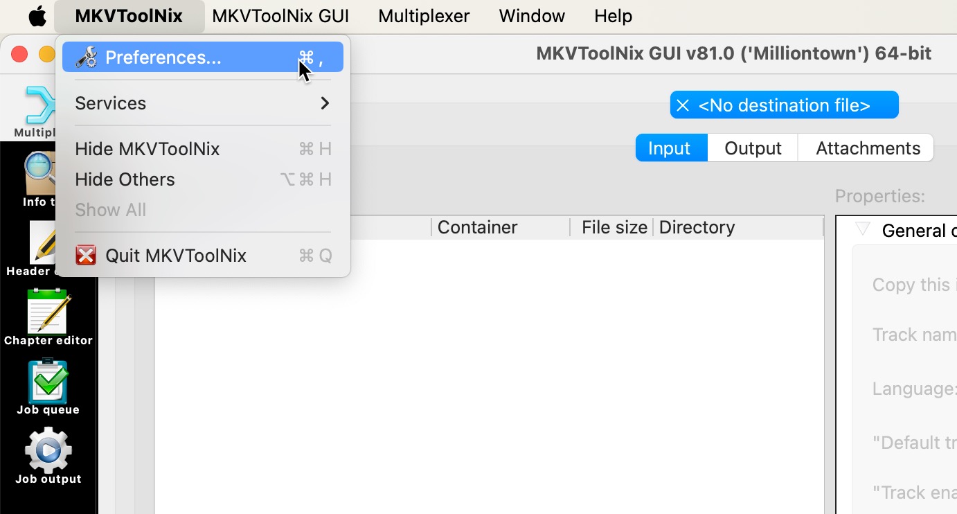 MKVToolnix for mac(mkv视频编辑工具) 82.0中文免费版下载-1