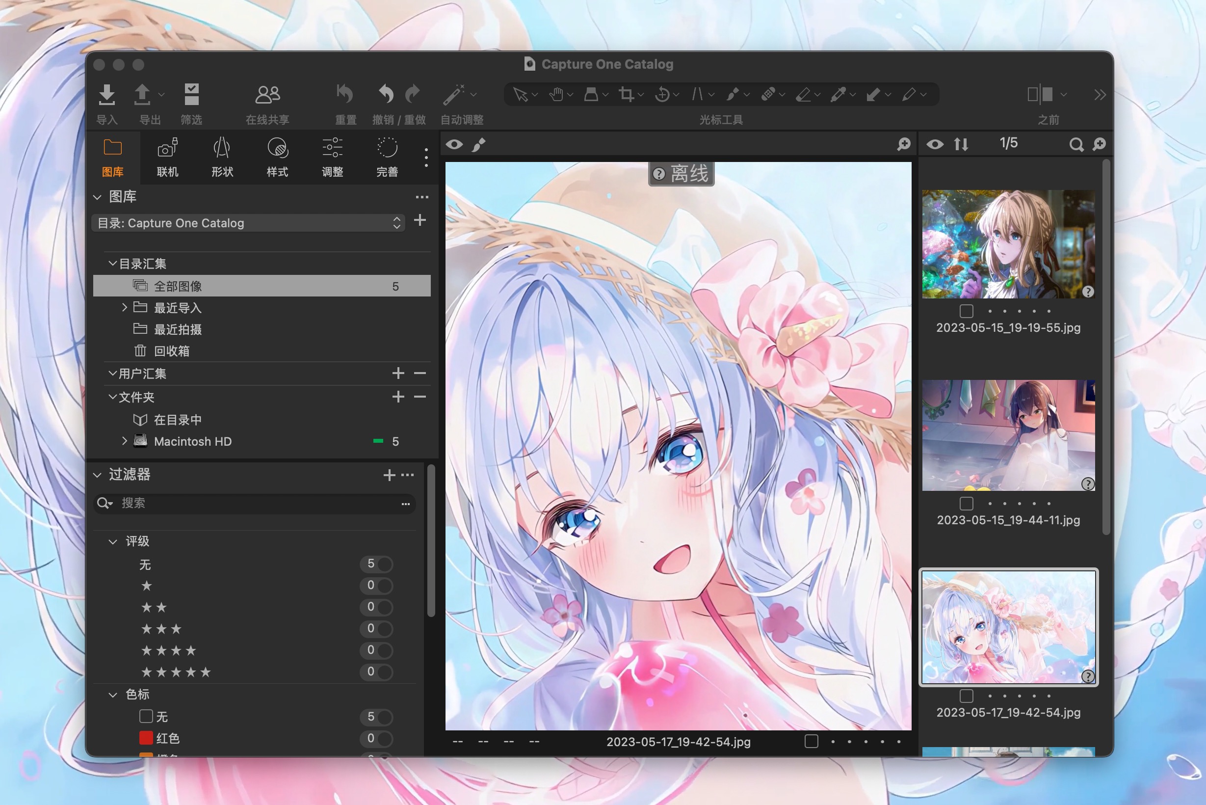 Capture One 23 Enterprise for mac(RAW图像编辑软件) 16.3.4.5中文激活企业版下载